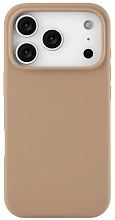 Чехол uBear Touch Mag Case с MagSafe  для iPhone 17 Pro (силикон, софт-тач), Латте (CS559LT63PTH-I25M)