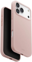 Чехол Uniq LINO с MagSafe для iPhone 17 Pro Max, розовый (IP6.9P(2025)-LINOMBPNK)