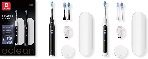 Электрическая зубная щетка Oclean X Pro 20 Digital Duo Set Limited Edition