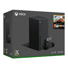 Игровая консоль Microsoft Xbox Series X 1TB Forza Horizon 5 Bundle, черный