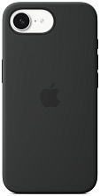 Чехол Apple для iPhone 16e Silicone Case, черный (MD3N4ZM/A)