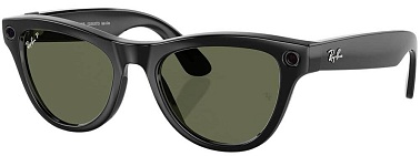 Умные очки Ray-Ban Meta Skyler RW4010 150-52 Size, Shiny Black/Green (8056262043790)