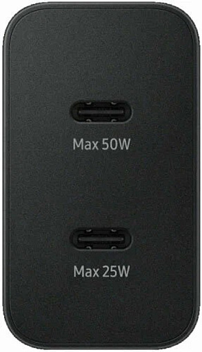 Сетевое зарядное устройство Samsung EP-T5020 50W Duo Type-C + кабель