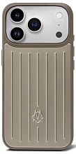 Чехол Rimowa Case для iPhone 18 Pro Max, титан