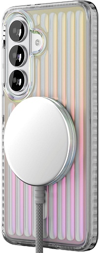 Чехол защитный VLP Pulse Case с MagSafe для Samsung Galaxy S26