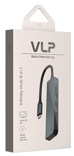 Адаптер VLP Infinity USB-C Hub 5 в 1