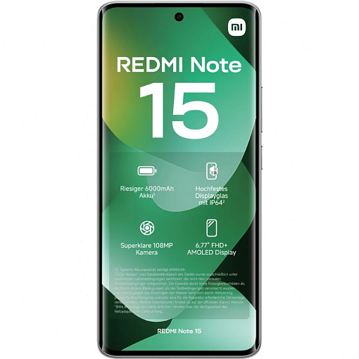 Смартфон Redmi Note 15 4G 8/128/256Гб