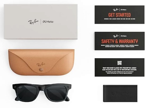 Умные очки Ray Ban Meta Wayfarer (Gen3)