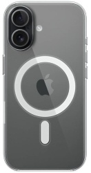 Чехол Apple Clear Case с MagSafe для iPhone 17, прозрачный (MGF24FE/A)