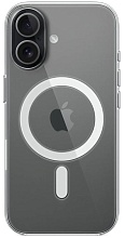 Чехол Apple Clear Case с MagSafe для iPhone 17, прозрачный (MGF24FE/A)