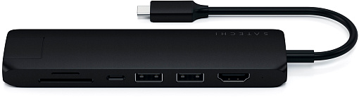 Адаптер Satechi USB-C Slim Multiport with Ethernet