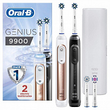 Набор из двух электрических зубных щеток Braun Oral-B Genius 9900