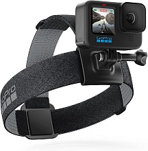 Крепление на голову + клипса GoPro Head Strap 2.0 (ACHOM-002), черный
