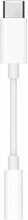 Переходник Apple Jack 3.5 (f)-USB Type-C (m), белый (MW2Q3)