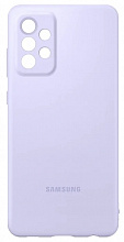 Чехол Samsung для Galaxy A72 Silicone Cover Purple (EF-PA725TVEGRU)