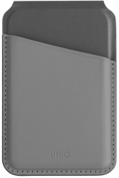 Кардхолдер UNIQ Lyden DS Magsafe, серый/черный (LYDENDS-RGRYBLK)