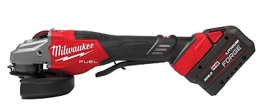 Milwaukee 3670-22 M18 FUEL Braking Grinder Kit, черный/красный