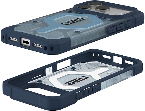 Чехол+ремешок UAG Pathfinder Clear с MagSafe для iPhone 17 Pro Max