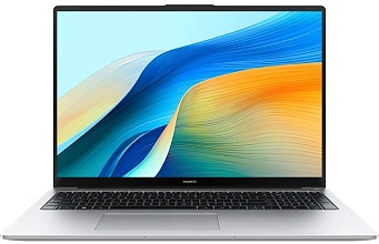 Huawei MateBook D 16 2024 MCLG-X (Intel Core i5 13420H, Intel UHD Graphics) 16ГБ, 1ТБ SSD, noOS, серебристый (53014QKV)