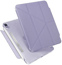 Чехол UNIQ CAMDEN для iPad Mini 6 (2021)/iPad Mini 7 (2024), фиолетовый (PDM6(2021)-CAMPUR) 