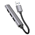 Адаптер HOCO HB26 Type-C to USB3.0+USB2.0*3, 4 в 1