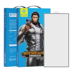 Защитное стекло BlueO для Galaxy S25 Ultra, Silk Full cover Anti-Static, черный