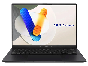 Asus VivoBook S14 OLED M5406NA-QD145W 14'' (AMD Ryzen 5 7535HS, AMD Radeon 660M) 8ГБ, 512ГБ SSD, noOS, черный (90NB1493-M008Y0)