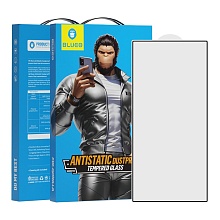 Защитное стекло BlueO для Galaxy S25 Ultra, Silk Full cover Anti-Static, черный