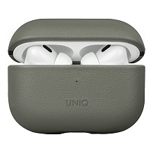 Чехол Uniq Terra Leather для AirPods Pro 2, зеленый (AIRPODSPRO2-TERLGRN)