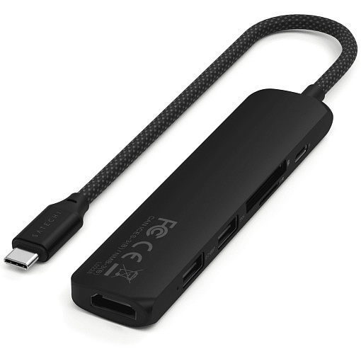 Адаптер Satechi 6-in-1 USB-C Slim Multiport Adapter 4K