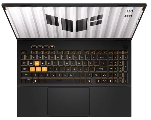 Ноутбук Asus TUF Gaming F16 FX608JHR-RV165 16" (Intel Core i5-14450HX, NVIDIA GeForce RTX 5050) 16ГБ, 1ТБ SSD, noOS