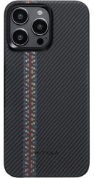 Чехол Pitaka Fusion Weaving MagEZ Case 4 для iPhone 15 Pro Max (6.7"), Rhapsody, кевлар (арамид) FR1501PM