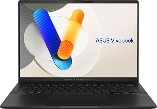 Asus Vivobook 1S14 OLED M5406NA-QD109 14" (AMD Ryzen 5 7535HS, AMD Radeon 660M) 16ГБ, 1ТБ, noOS, черный (90NB1493-M006B0)