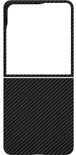 Чехол uBear Supreme Case Kevlar с Magsafe для Samsung Galaxy Z Flip 8, черный (CS664BL69SP-SZ26M)