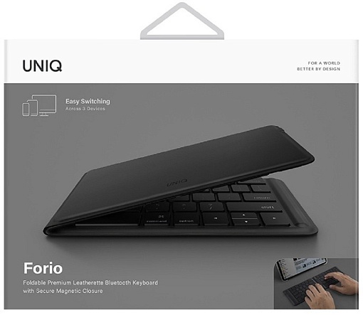 Клавиатура Uniq FORIO Foldable Bluettoth Keyboard