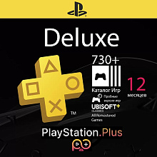 Подписка PS PlayStation Plus Deluxe на 12 месяцев