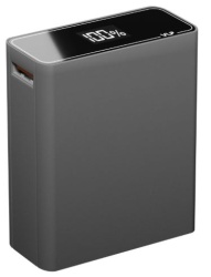 Внешний аккумулятор VLP B-Energy 10000 mAh 30W, USB-C, USB-A, серый (1042005)