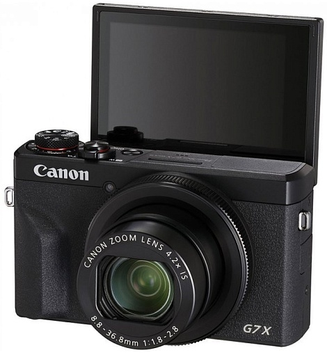 Компактный фотоаппарат Canon PowerShot G7X Mark III