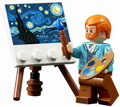 Конструктор LEGO Ideas 21333: Vincent van Gogh - The Starry Night
