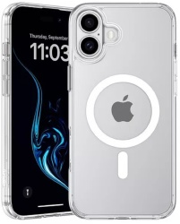 Чехол силиконовый Benks Lucent Pro Case с MagSafe для iPhone 16 Plus, прозрачный (C.K.JC.AP.TM.A064)