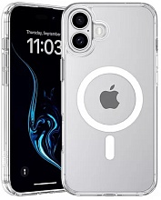 Чехол силиконовый Benks Lucent Pro Case с MagSafe для iPhone 16 Plus, прозрачный (C.K.JC.AP.TM.A064)