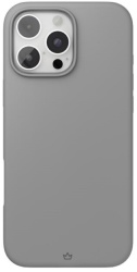Силиконовый чехол VLP Aster Case с MagSafe для iPhone 16 Pro Max, серый (1057094)
