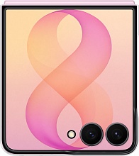 Samsung Clear Case Galaxy Z Flip8, прозрачный