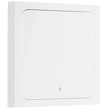 Умный выключатель Яндекс 1 клавиша, Zigbee, работает с Алисой (YNDX-00531), белый