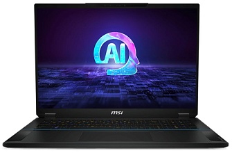 MSI Stealth 18 AI Studio A1VHG-008US (Intel Ultra 9 185H, NVIDIA GeForce RTX 4080) 32ГБ, 1ТБ, Windows 11 Home, черный (9S7-183111-008)