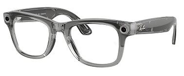 Ray Ban Meta Wayfarer (Gen2) RW4012, Shiny Transp.Grey/Transitions Sapphire (8056262909898)