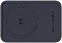 Кардхолдер Magssory Duo с подставкой и магнитами, с Magsafe, синий