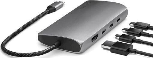 Адаптер Satechi USB-C Multiport Adapter 8K With Ethernet V3