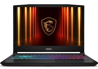 MSI Katana 15 HX B14WFK-618XRU 15.6" (Intel Core i5 14450HX, NVIDIA GeForce RTX 5060) 16ГБ, 1ТБ SSD, noOS, черный (9S7-1587C1-618)