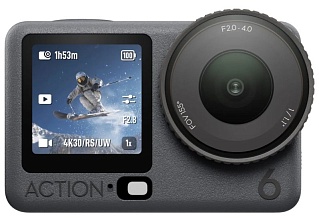 DJI Osmo Action 6 Adventure Combo, черный